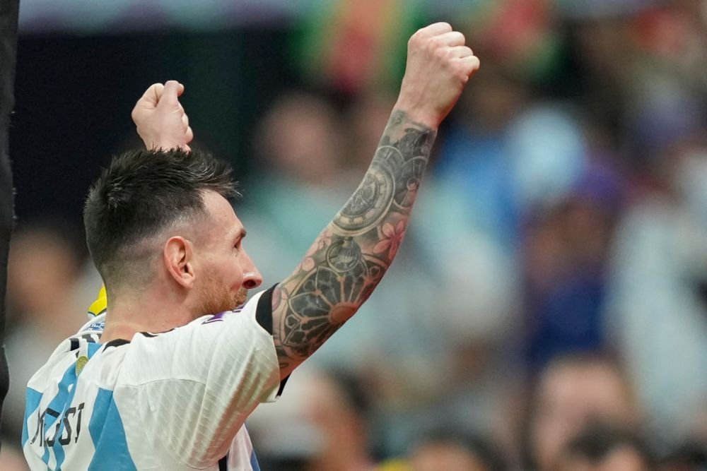 Ca de la un 'zeu' la altul! Reacția de pe patul de spital a lui Pele la reușitele lui Lionel Messi, în semifinala cu Croația _7