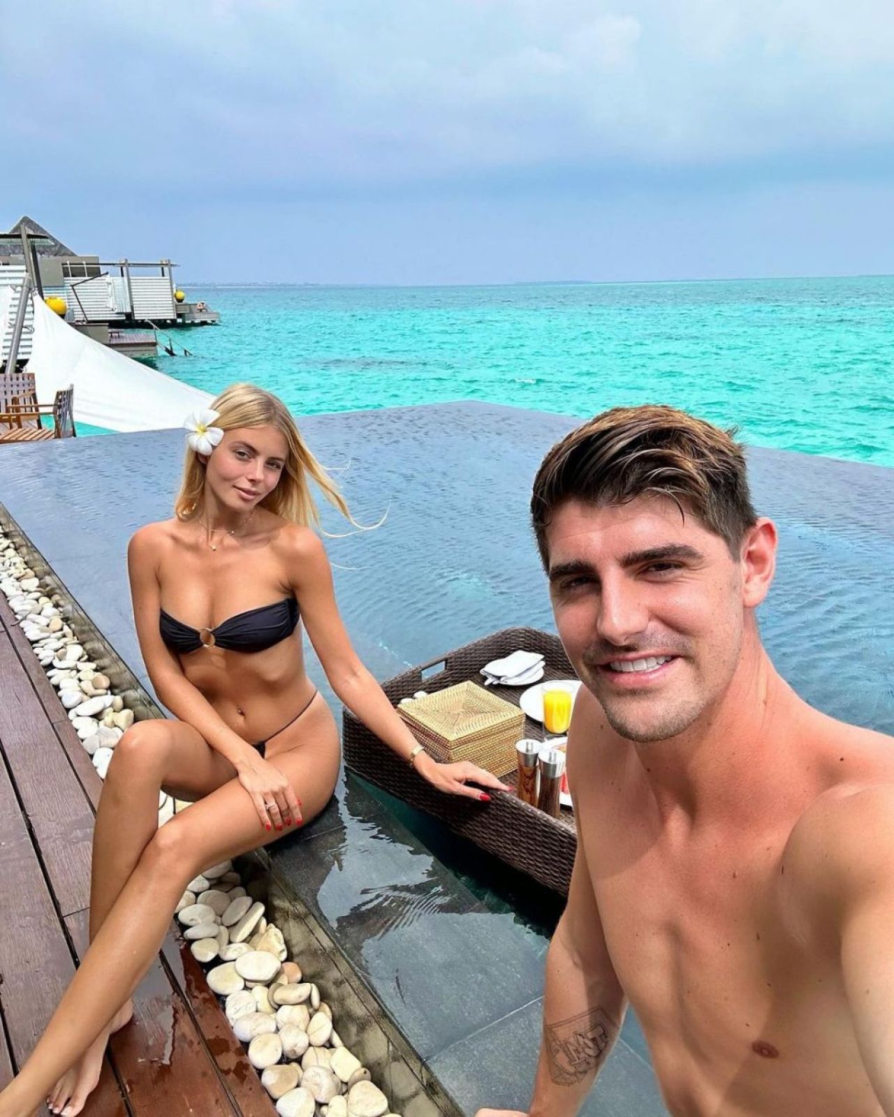 Thibaut Courtois și iubita sa model se relaxează în Maldive după Cupa Mondială. Mishel Gerzig este răvășitoare în costum de baie_20