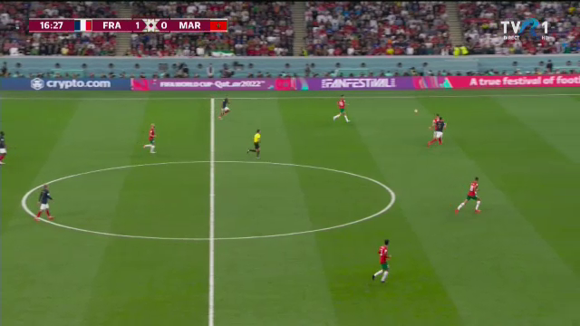 Nicio șansă nu le dă Olivier! Giroud, foarte aproape să speculeze o eroare din defensiva marocanilor_6