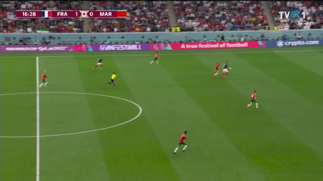 Nicio șansă nu le dă Olivier! Giroud, foarte aproape să speculeze o eroare din defensiva marocanilor_9