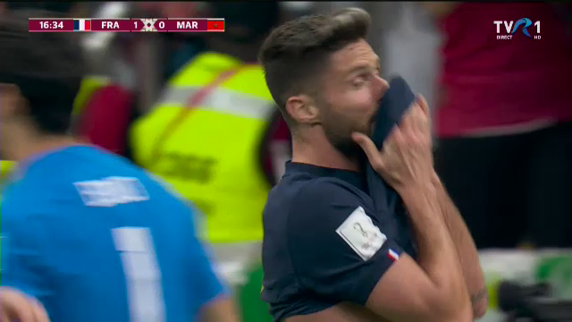 Nicio șansă nu le dă Olivier! Giroud, foarte aproape să speculeze o eroare din defensiva marocanilor_24