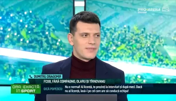 Dumitru Dragomir, la Ora Exactă &icirc;n Sport (15/12/2022)