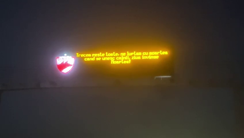 „Trebuie să rezistăm dacă vrem să existăm!” Mesaj pentru dinamoviști pe autostrada Pitești - București _3
