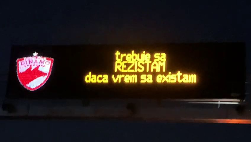 „Trebuie să rezistăm dacă vrem să existăm!” Mesaj pentru dinamoviști pe autostrada Pitești - București _6