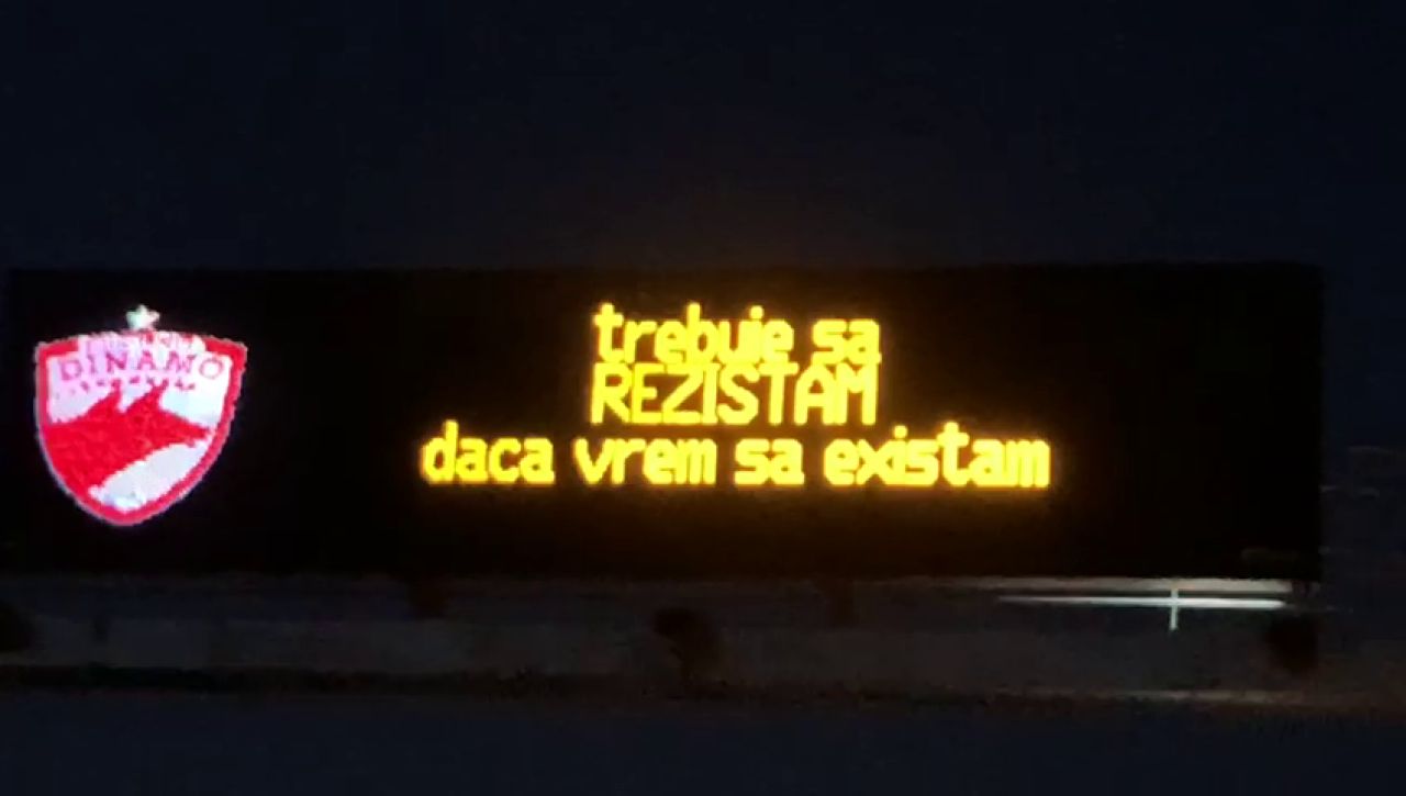 „Trebuie să rezistăm dacă vrem să existăm!” Mesaj pentru dinamoviști pe autostrada Pitești - București _7