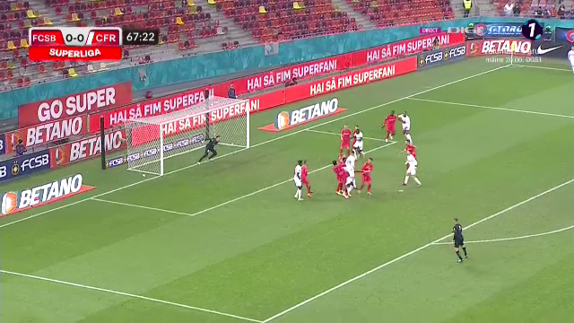Andrei Vlad, intervenție spectaculoasă în FCSB - CFR Cluj! Cum și-a ”salvat” echipa de la un gol ca și făcut_2