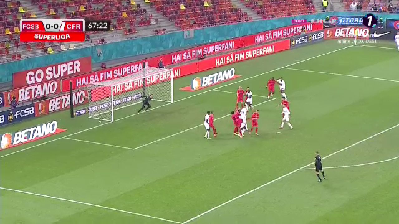 Andrei Vlad, intervenție spectaculoasă în FCSB - CFR Cluj! Cum și-a ”salvat” echipa de la un gol ca și făcut_2