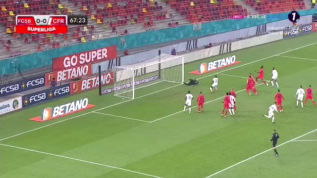 Andrei Vlad, intervenție spectaculoasă în FCSB - CFR Cluj! Cum și-a ”salvat” echipa de la un gol ca și făcut_6