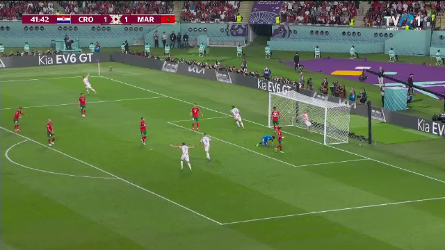 Ce reușită! Orsic a șutat excepțional în Croația - Maroc și a înscris un supergol_19