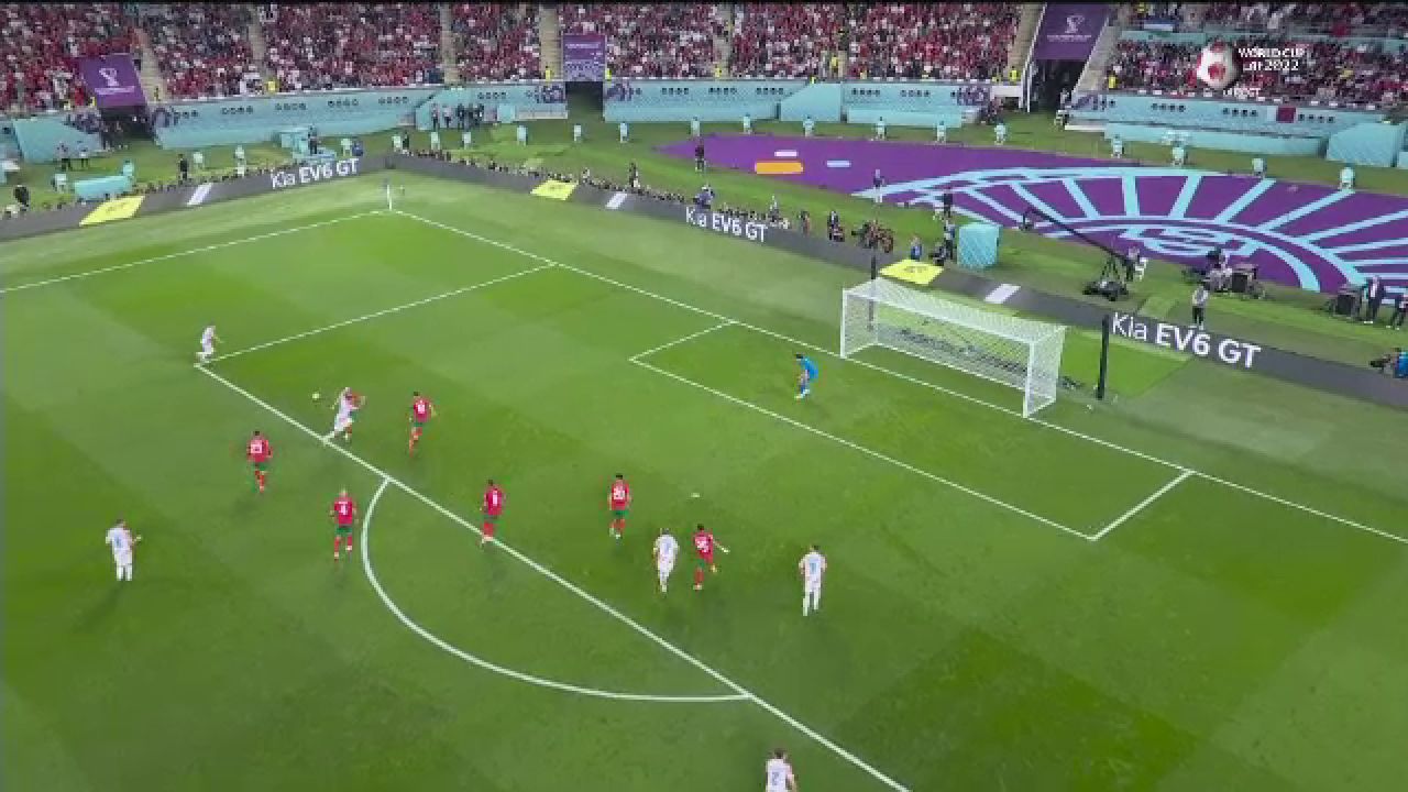 Ce reușită! Orsic a șutat excepțional în Croația - Maroc și a înscris un supergol_21