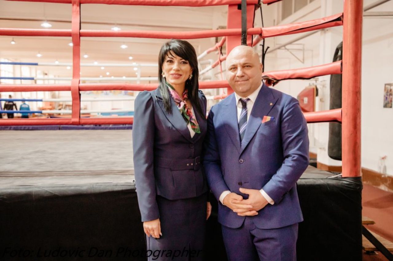 Viorica Țigău, fosta mare atletă a României, a inaugurat la Giurgiu Centrul Național Olimpic de Box pentru juniori_1