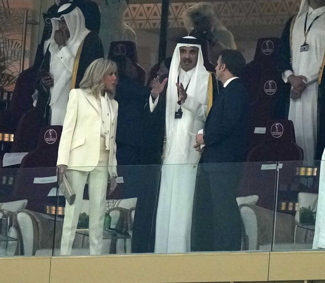 Emmanuel și Brigitte Macron, suporteri de lux la finala Campionatului Mondial. Imagini spectaculoase cu cuplul prezidențial francez_6