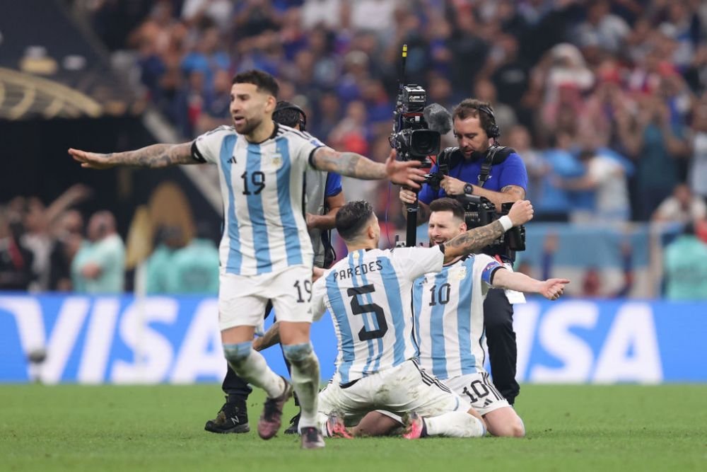 Imaginile bucuriei! Cum a reacționat Lionel Messi imediat după penalty-ul decisiv transformat de Gonzalo Montiel în finala mondială_2