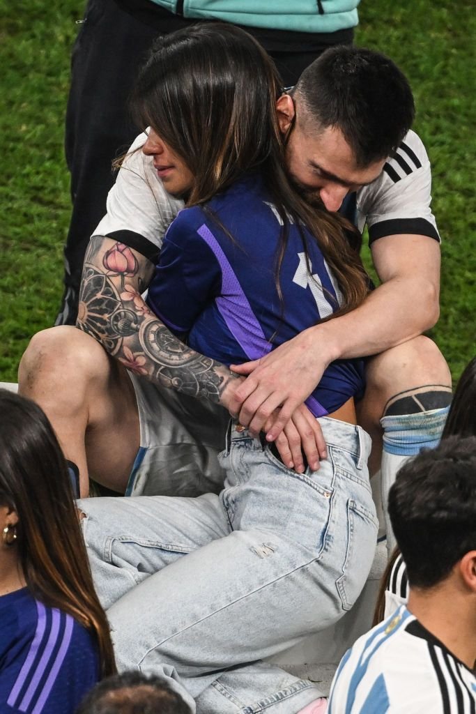 Lionel Messi s-a bucurat alături de familie pentru câștigarea titlului mondial. Imagini de senzație, direct de pe gazon_20