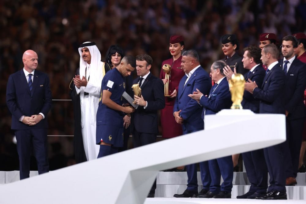 Ce i-a spus Emmanuel Macron lui Kylian Mbappe după ce Franța a pierdut finala Campionatului Mondial _3