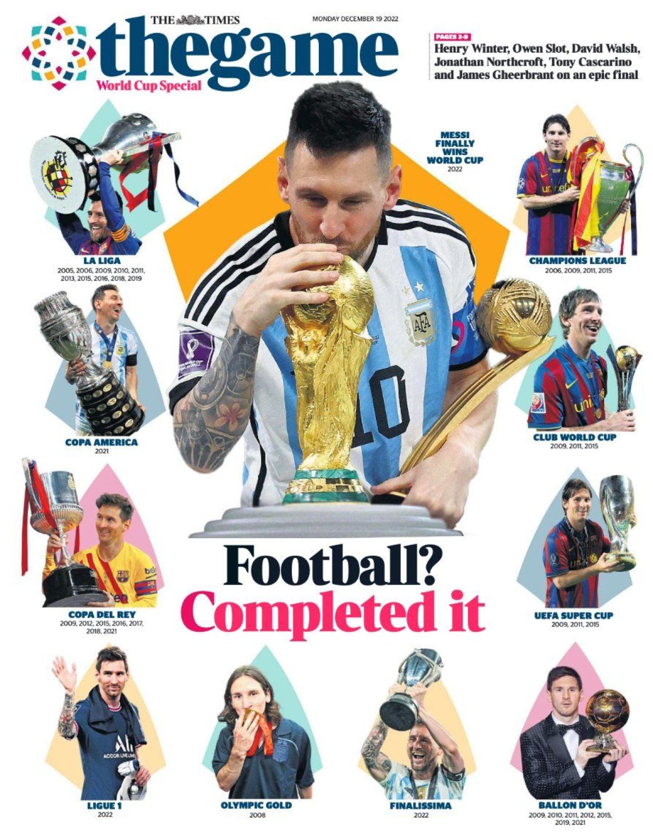 Leo Messi, pe prima pagină a ziarelor lumii: