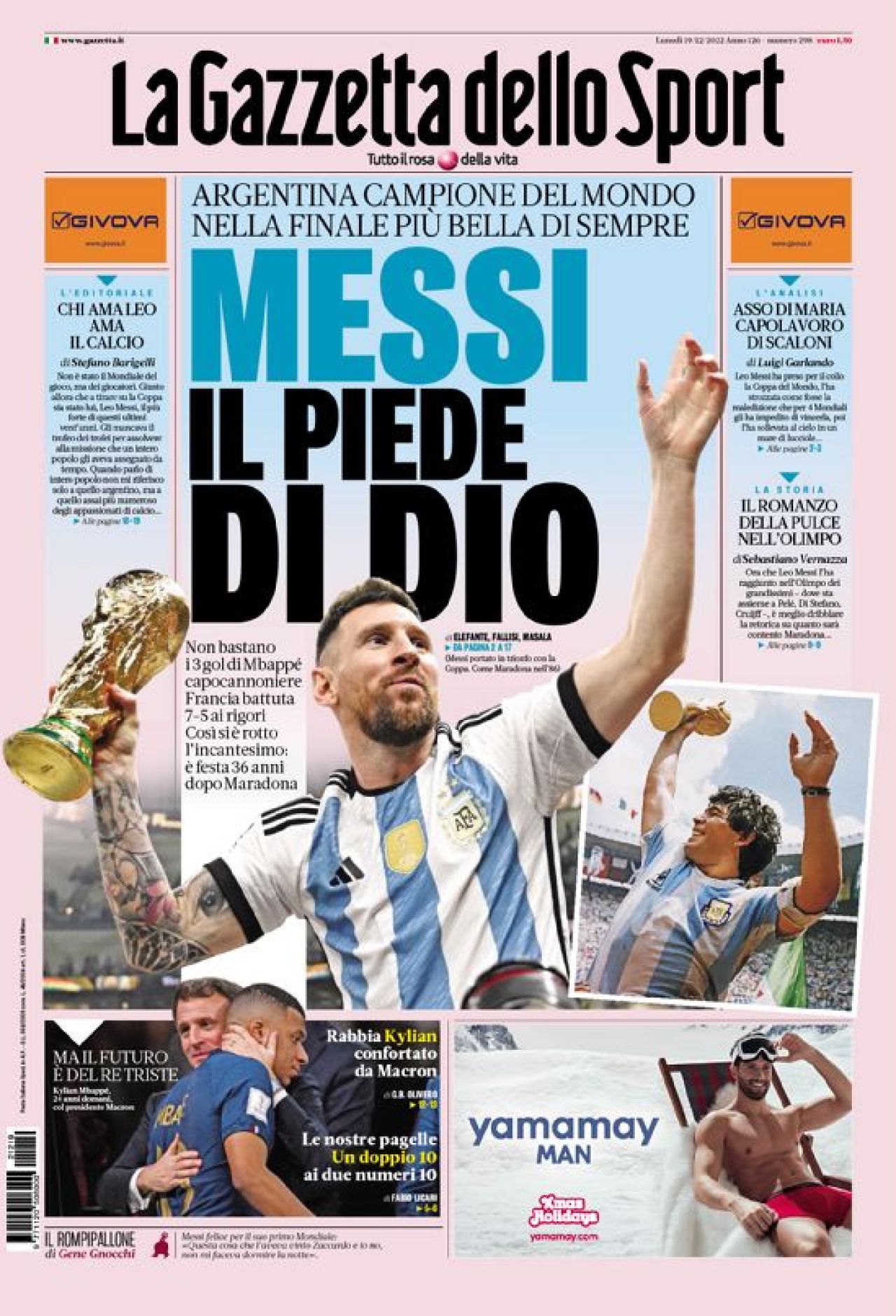 Leo Messi, pe prima pagină a ziarelor lumii: