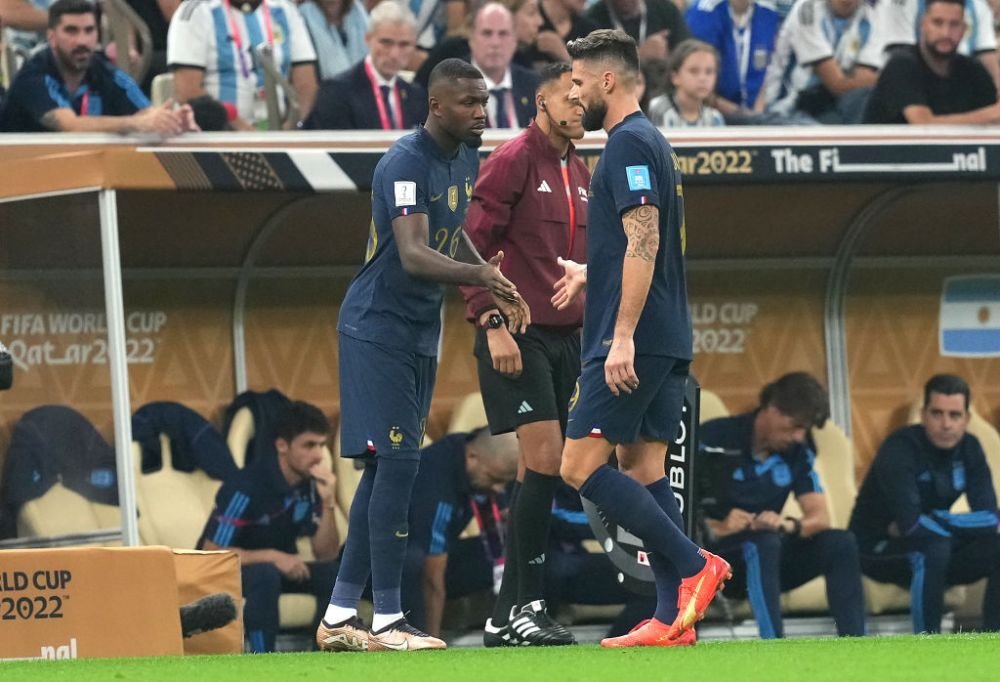 Motivul pentru care Olivier Giroud și Ousmane Dembele au fost schimbați în minutul 41 în finala Campionatului Mondial _3