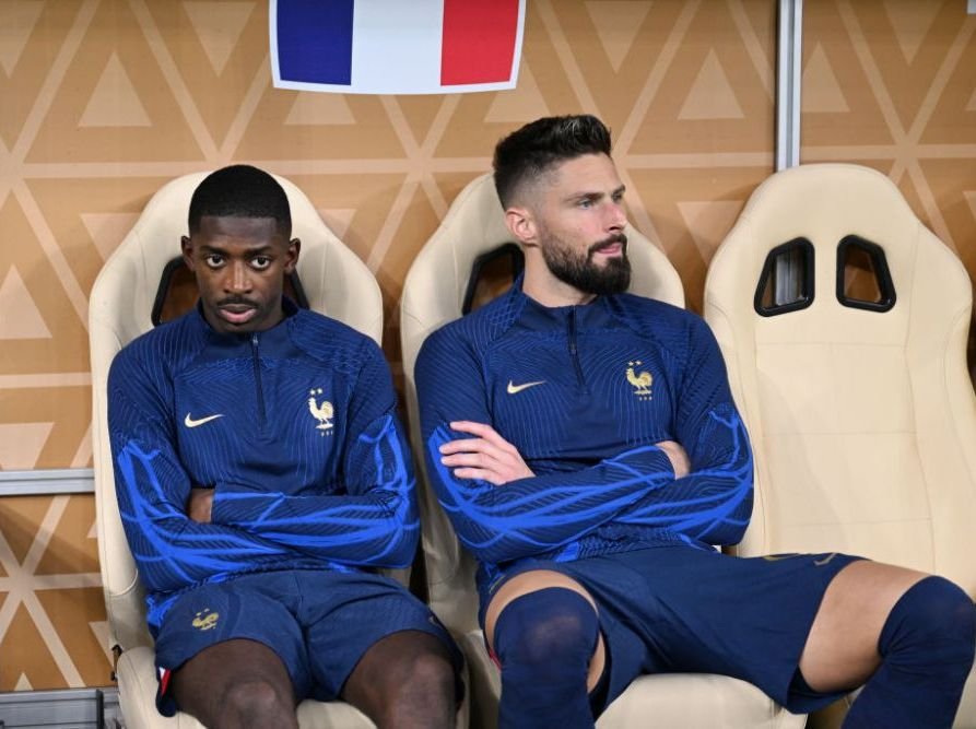 Motivul pentru care Olivier Giroud și Ousmane Dembele au fost schimbați în minutul 41 în finala Campionatului Mondial _5