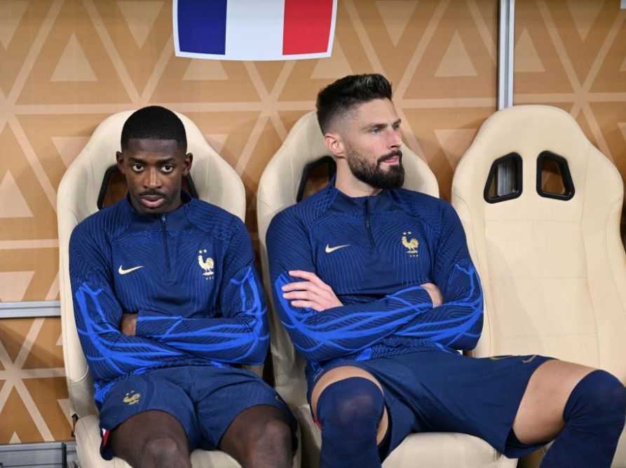 Motivul pentru care Olivier Giroud și Ousmane Dembele au fost schimbați în minutul 41 în finala Campionatului Mondial _5