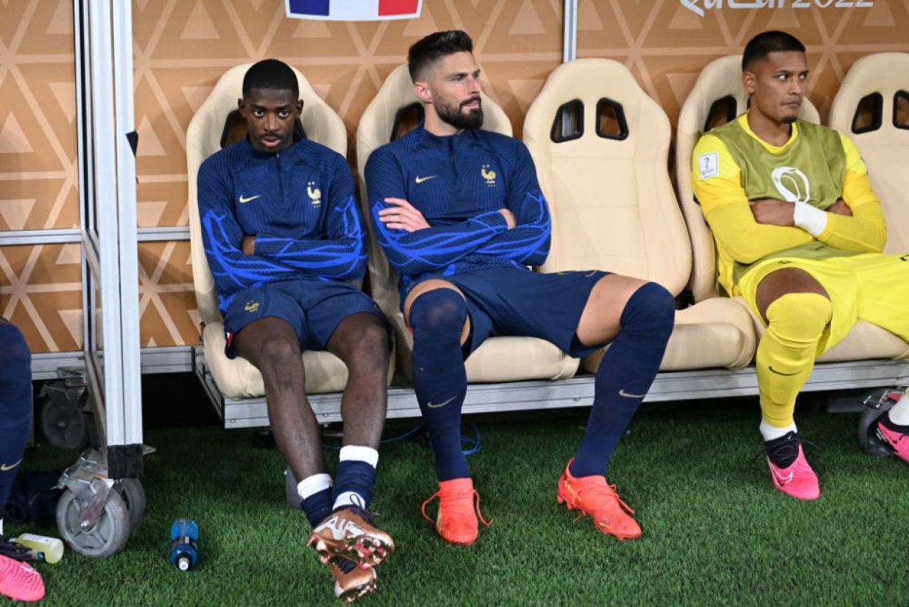 Motivul pentru care Olivier Giroud și Ousmane Dembele au fost schimbați în minutul 41 în finala Campionatului Mondial _6