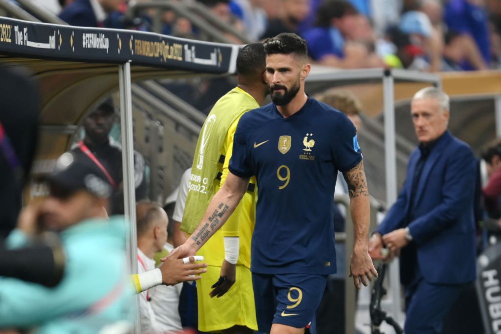 Motivul pentru care Olivier Giroud și Ousmane Dembele au fost schimbați în minutul 41 în finala Campionatului Mondial _7