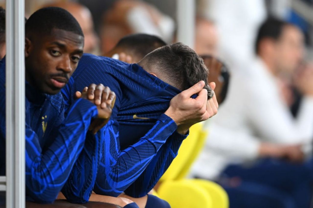 Motivul pentru care Olivier Giroud și Ousmane Dembele au fost schimbați în minutul 41 în finala Campionatului Mondial _8