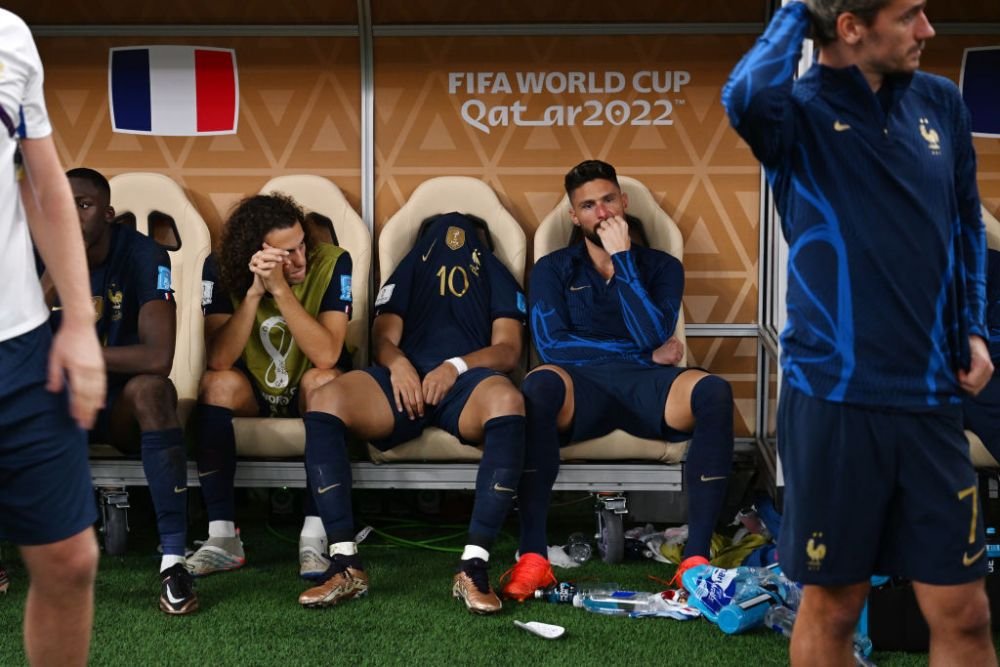 Motivul pentru care Olivier Giroud și Ousmane Dembele au fost schimbați în minutul 41 în finala Campionatului Mondial _9