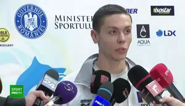 Obiectivul lui David Popovici pentru anul viitor. Ce a declarat înotătorul român la revenirea în țară după Mondialul în bazin scurt