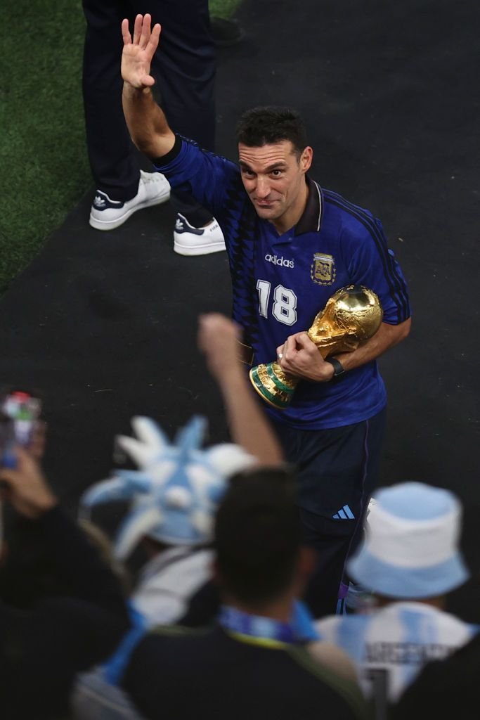 Povestea senzațională a tricoului cu care Lionel Scaloni a apărut după ce Argentina a câștigat Campionatul Mondial _2