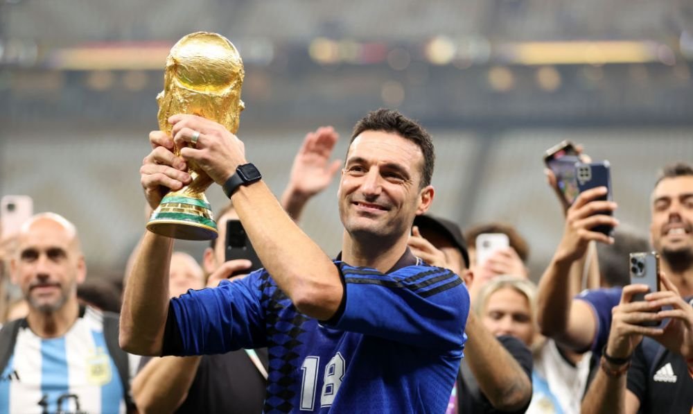 Povestea senzațională a tricoului cu care Lionel Scaloni a apărut după ce Argentina a câștigat Campionatul Mondial _7