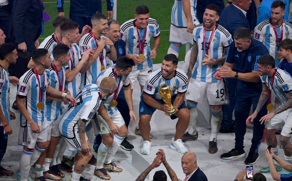 Suma pe care a câștigat-o Sergio Aguero la pariuri, după ce Argentina a cucerit Mondialul: