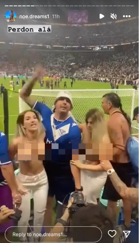 Ce s-a întâmplat cu cele două tinere care s-au dezbrăcat la finala Cupei Mondiale. Anunțul făcut de susținătoarele Argentinei_15