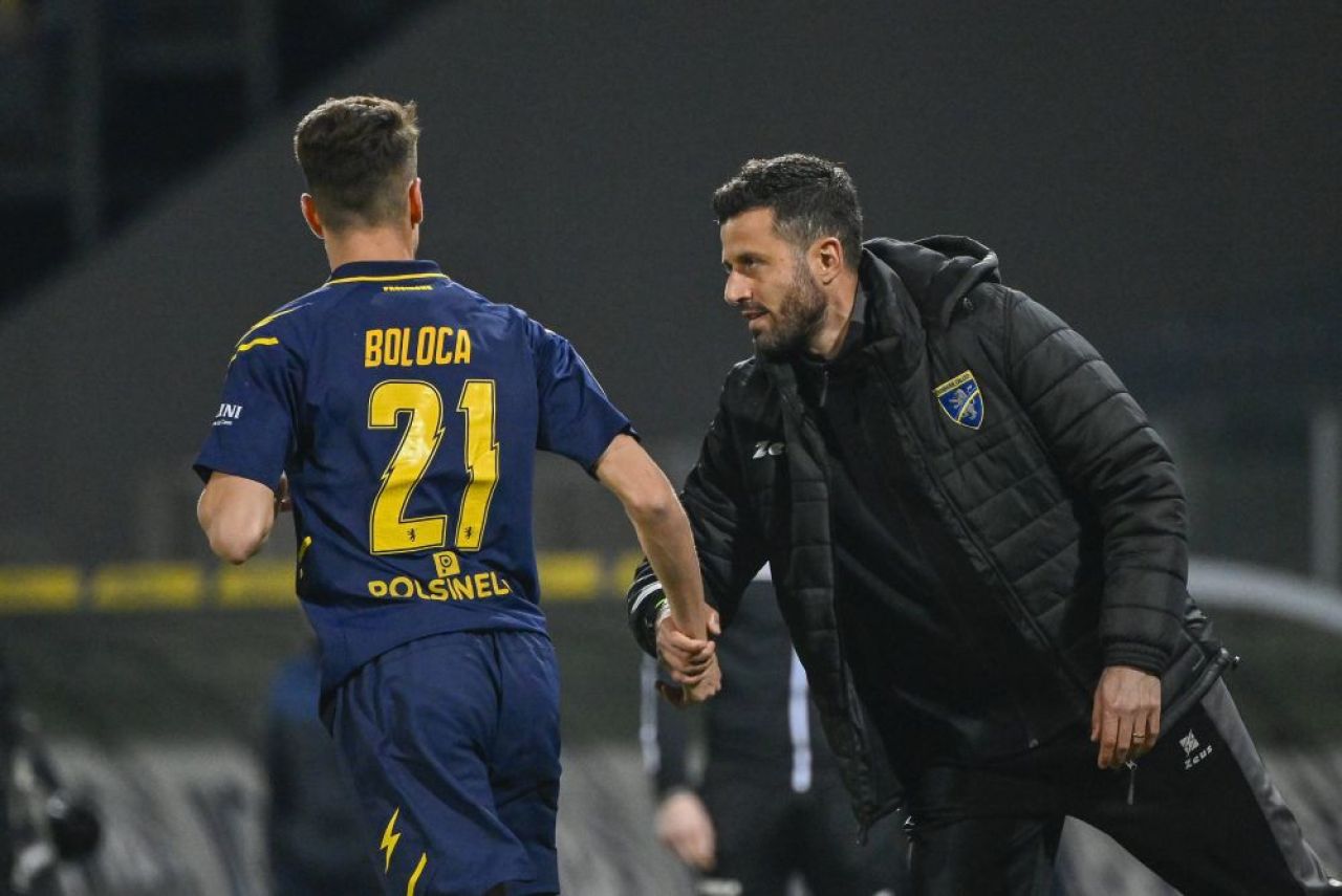 Românul Daniel Boloca a jucat primul meci-test pentru naționala Italiei în această dimineață! Imaginile alături de selecționerul Roberto Mancini_39
