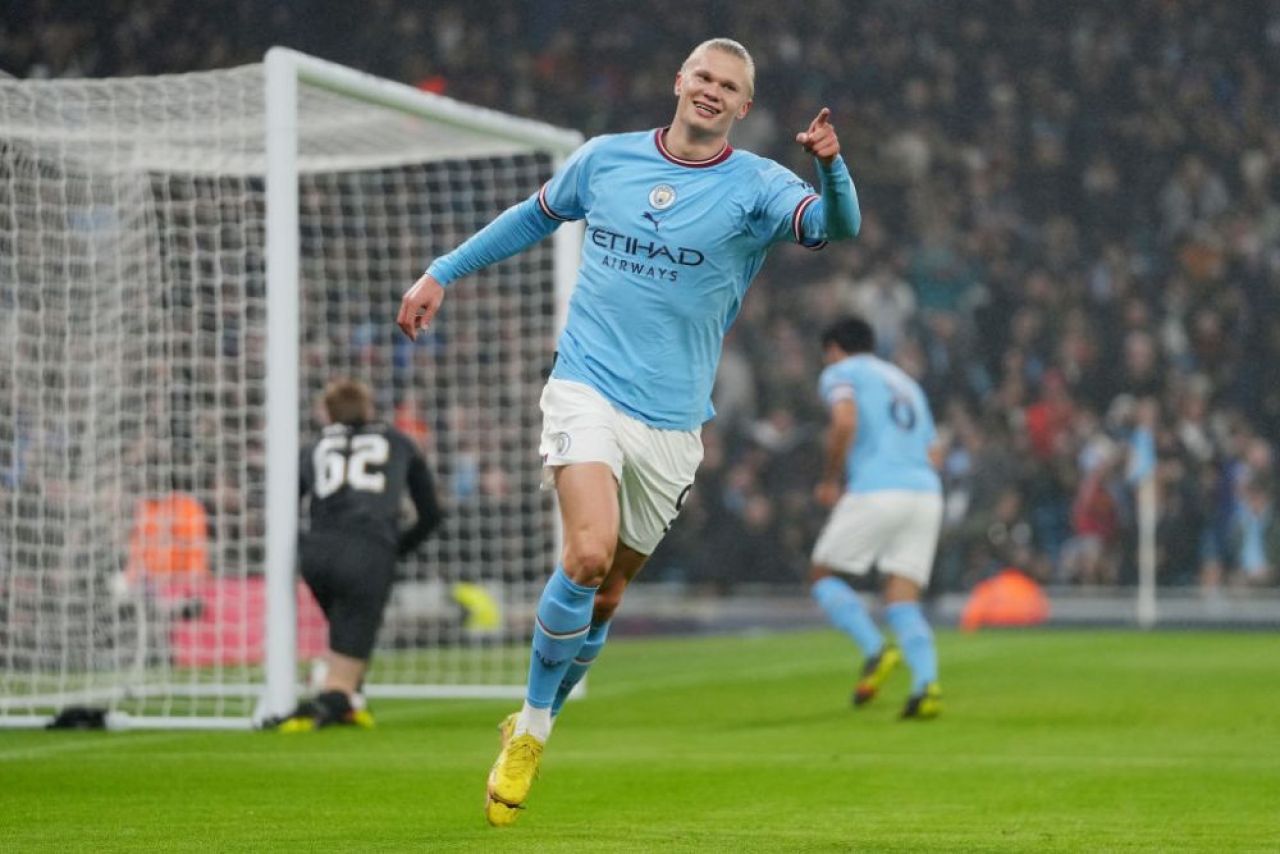 Totul a revenit la normal după Mondial! De câte minute a avut nevoie Erling Haaland pentru a înscrie în Manchester City-Liverpool_4