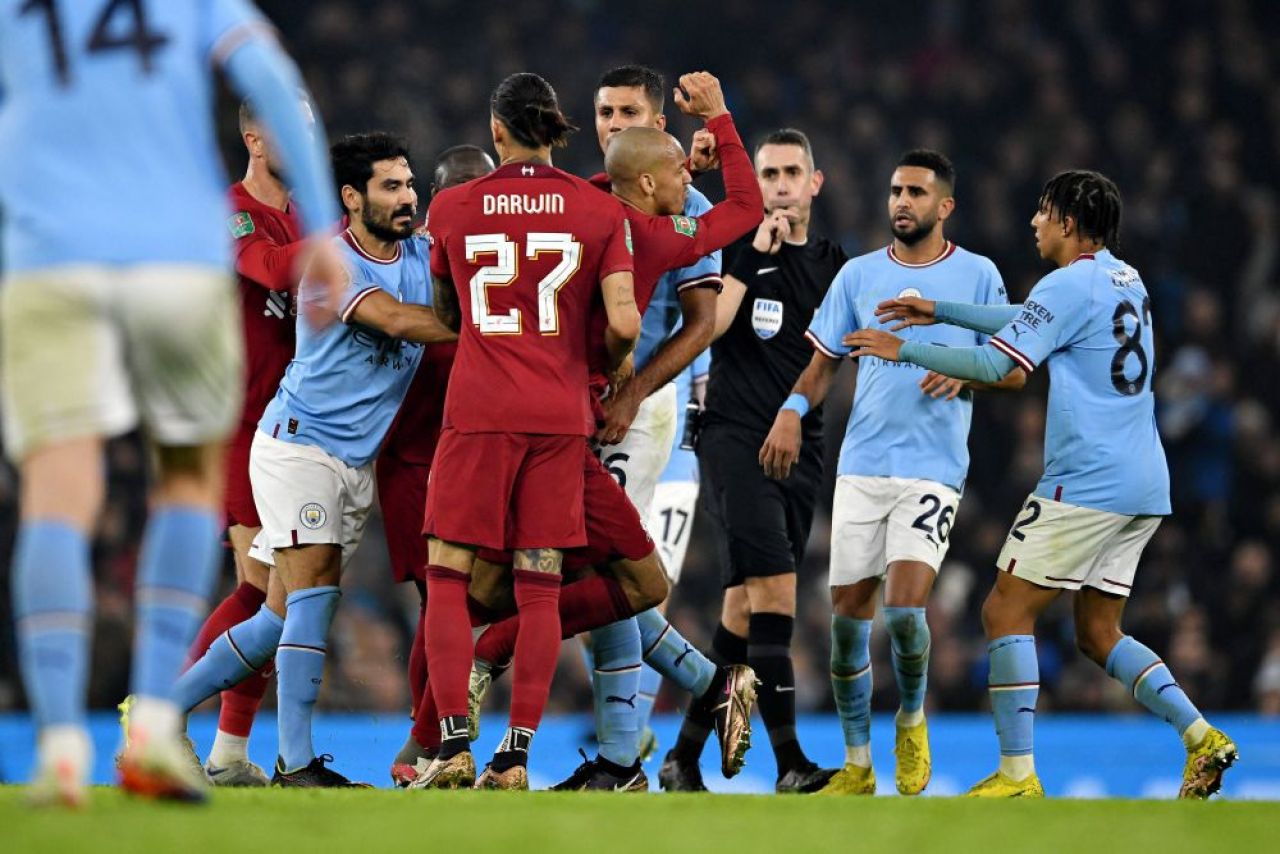 Spectacol total în confruntarea Haaland - Nunez! City a învins-o pe Liverpool și a trecut în runda următoare din Carabao Cup_8