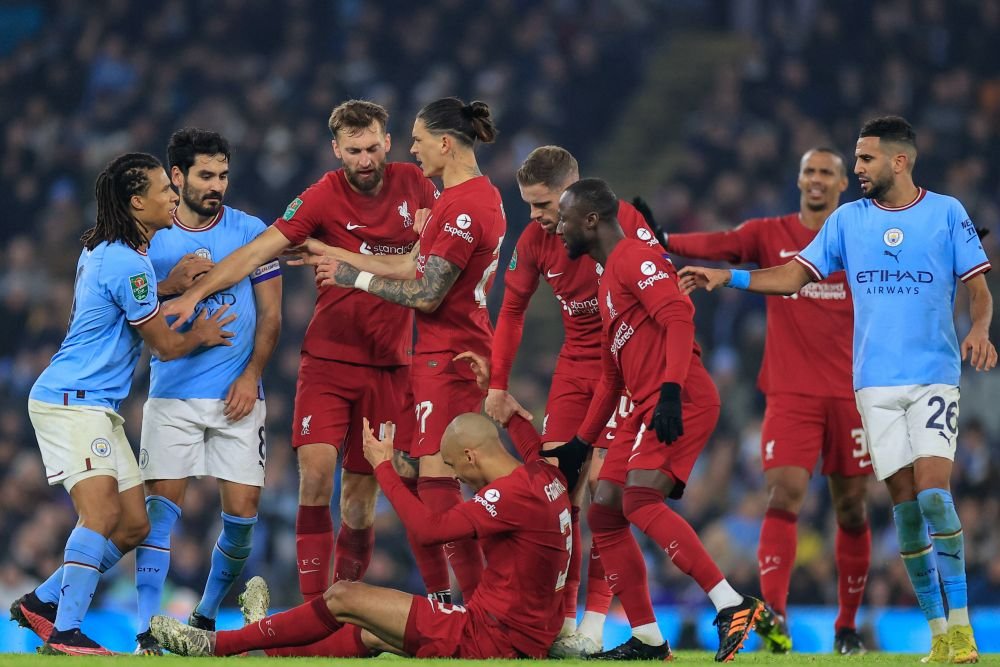 Spectacol total în confruntarea Haaland - Nunez! City a învins-o pe Liverpool și a trecut în runda următoare din Carabao Cup_9