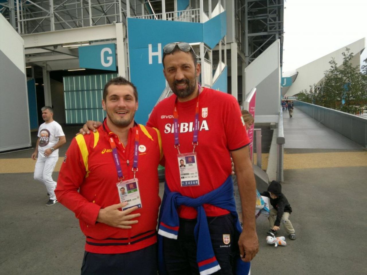 Momentul în care unul dintre cei mai mari sportivi români s-a întâlnit cu Maria Sharapova la JO.