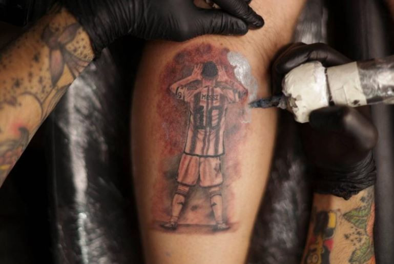 Messi, la modă în toată Argentina! Tatuajul cu starul argentinian care face furori printre suporteri_2