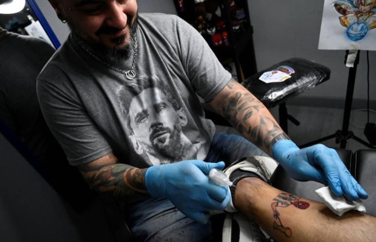 Messi, la modă în toată Argentina! Tatuajul cu starul argentinian care face furori printre suporteri_4