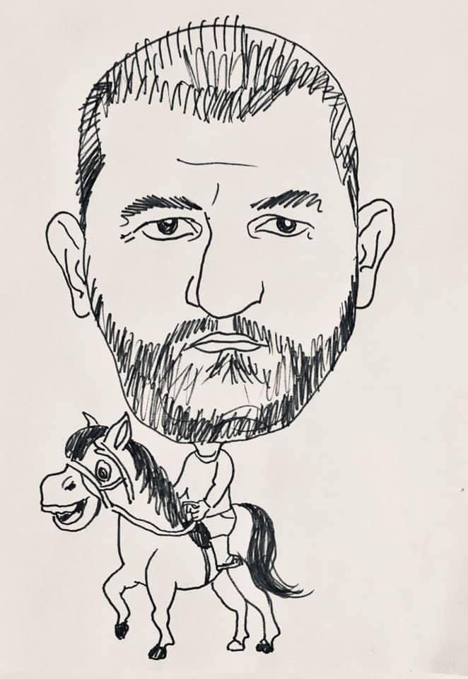 Artă! Caricaturistul Gogu Neagoe, lucrări fantastice cu Diego Maradona și Gică Hagi_28