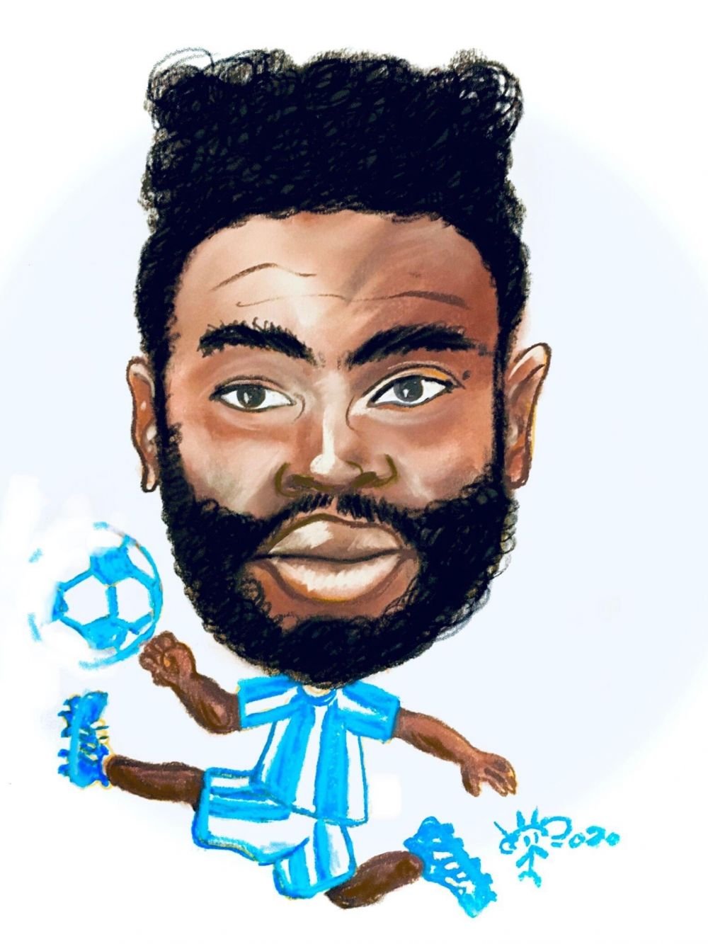 Artă! Caricaturistul Gogu Neagoe, lucrări fantastice cu Diego Maradona și Gică Hagi_35
