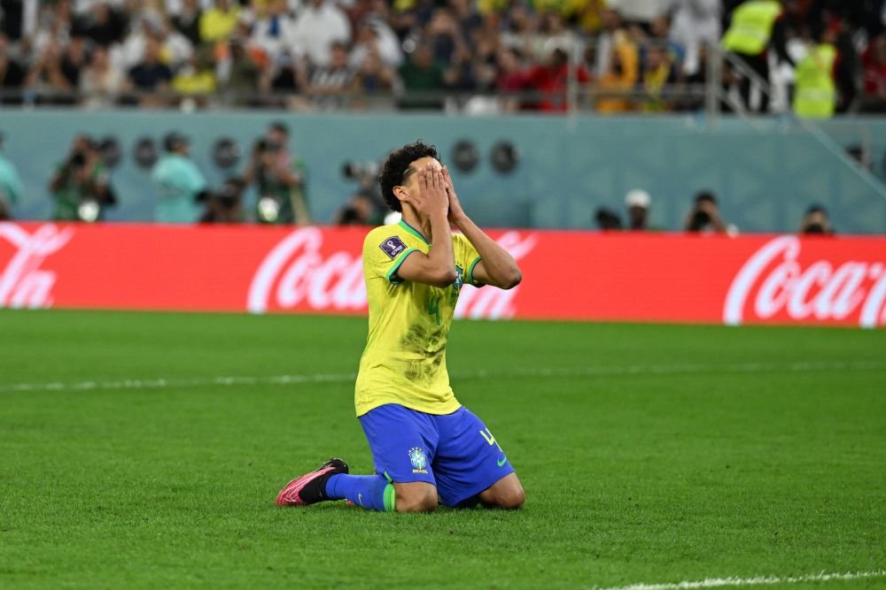Jucătorul Braziliei dărâmat după eliminarea la Mondial: 