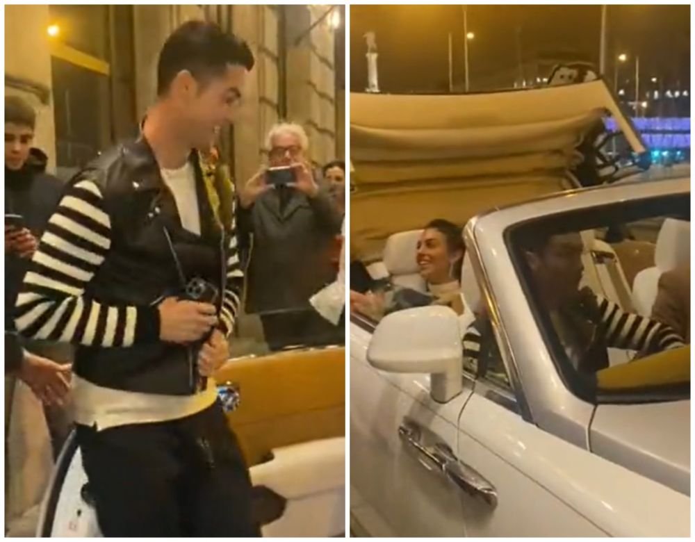 Cristiano Ronaldo și-a scos, în premieră, bolidul de 350.000 de euro la plimbare! Unde au apărut el și Georgina cu cadoul primit de la iubită _5