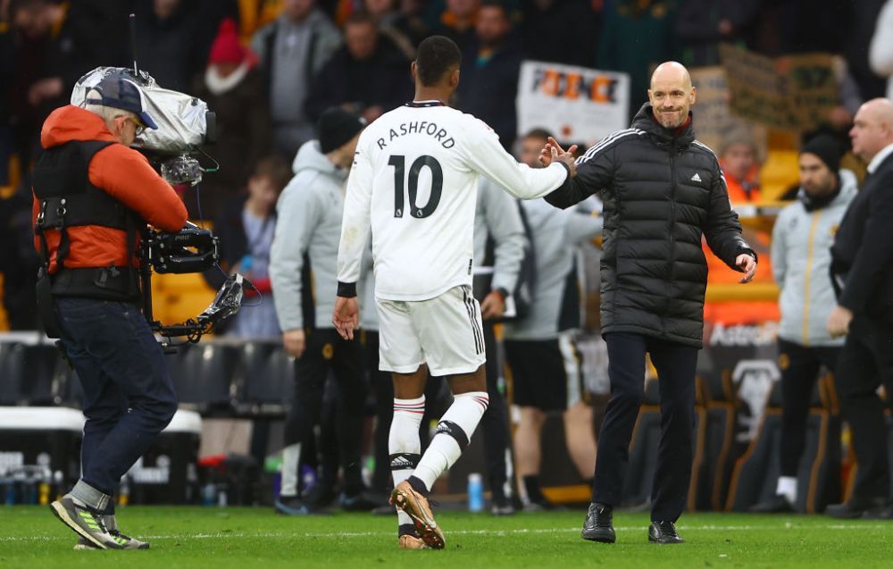 Marcus Rashford, decisiv pentru Manchester United. Motivul pentru care a fost sancționat disciplinar și introdus în joc după pauză_1