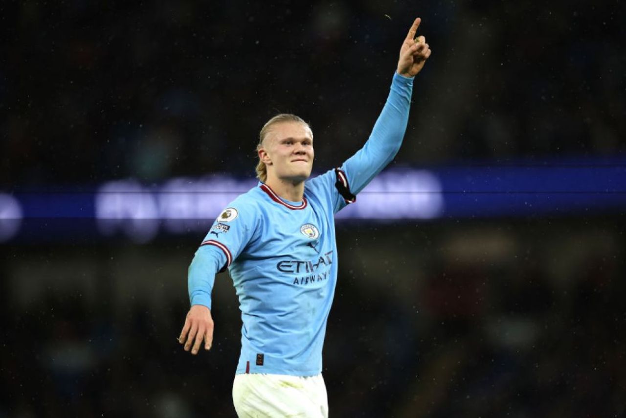 Golul lui Haaland nu a fost suficient! Manchester City, doar egal în ultimul meci din 2022: ce record a mai stabilit norvegianul_4