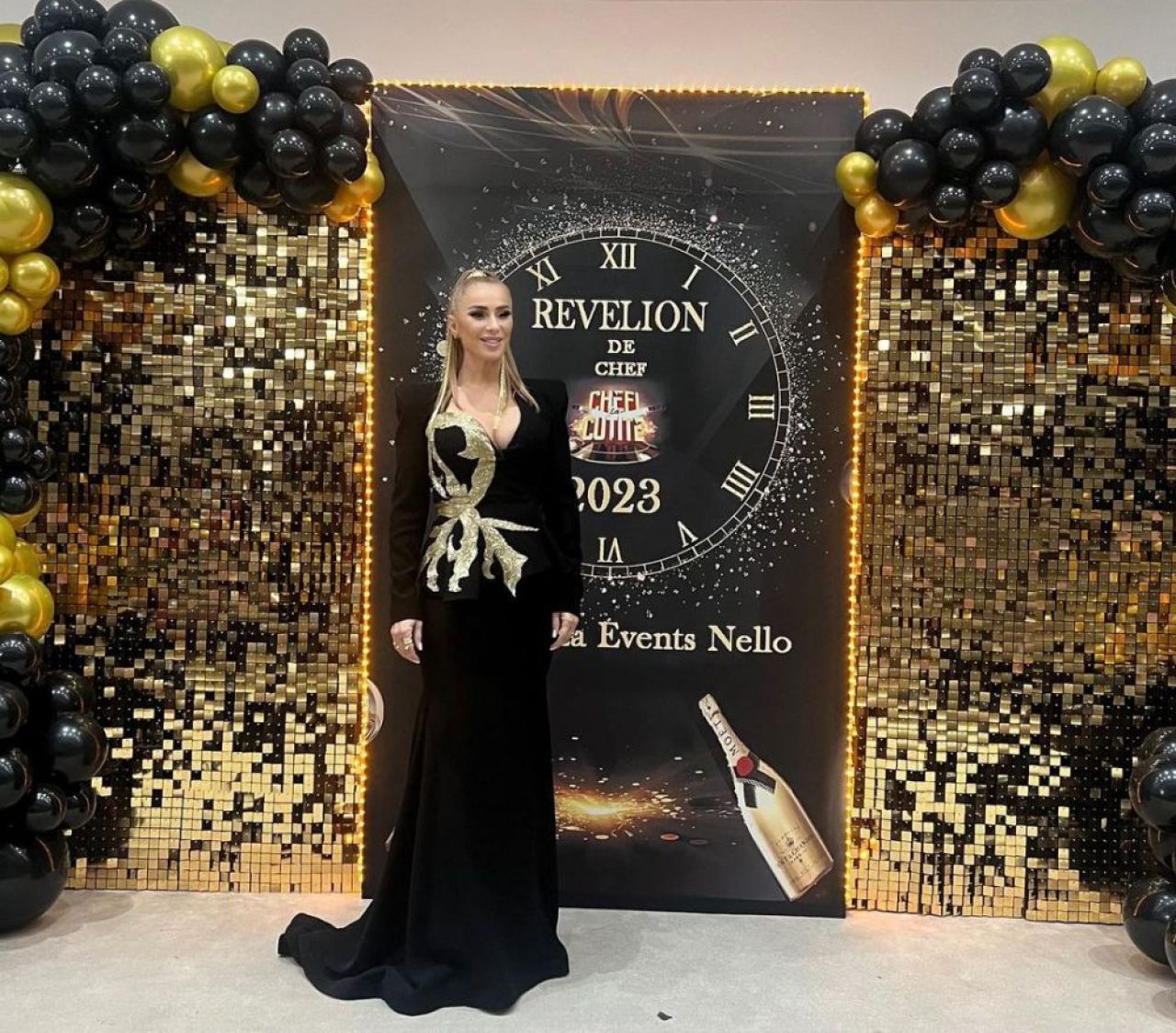 Anamaria Prodan, strălucitoare la propriu și la figurat în noaptea de Revelion. Ținuta spectaculoasă cu care a atras atenția_4