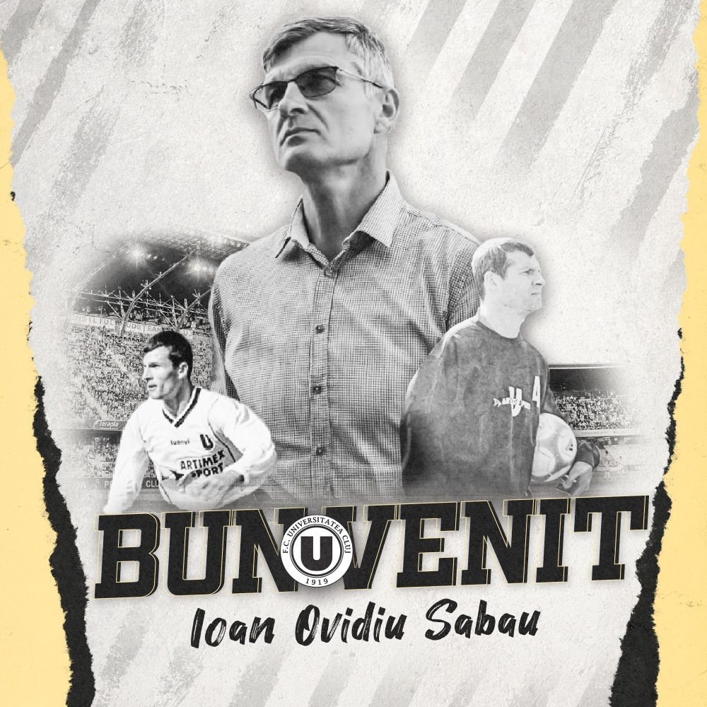 Ioan Ovidiu Sabău, antrenor la U Cluj! &rdquo;Bine ai revenit&rdquo;