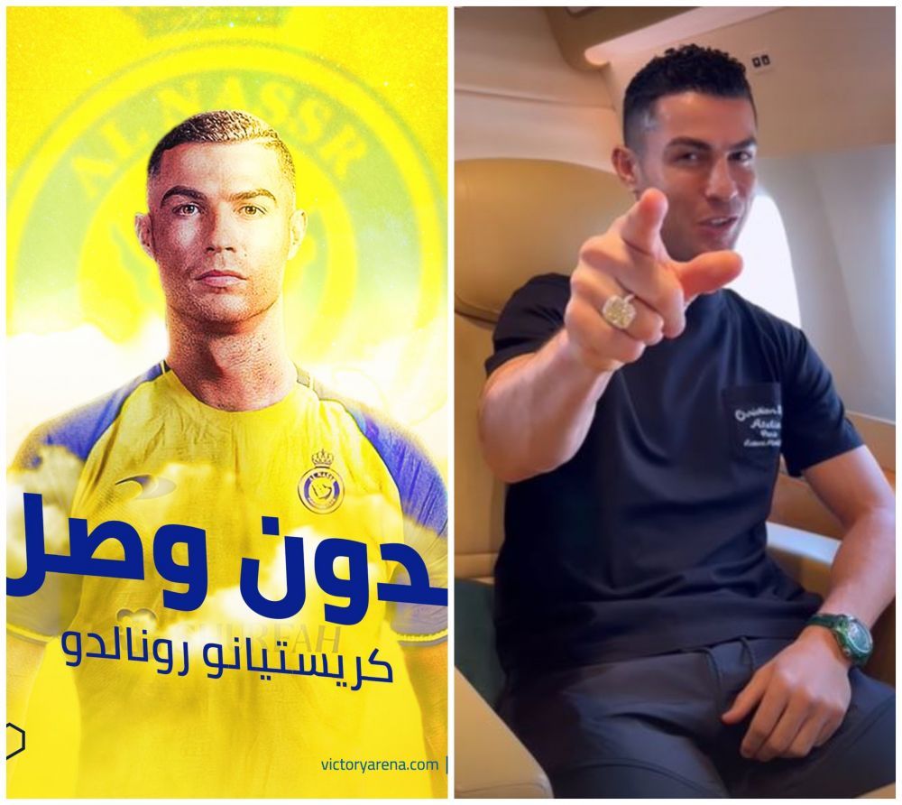 „Cel mai mare din lume va fi prezentat! Hala Ronaldo!” Cristiano îmbracă pentru prima dată tricoul lui Al Nassr _5
