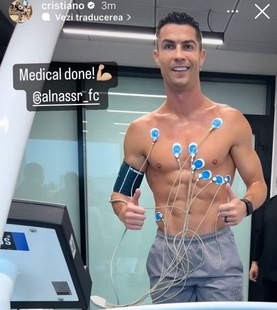 Cristiano Ronaldo, aclamat minute la rând de fanii arabi. Superstarul portughez, prezentat oficial la Al Nassr_9